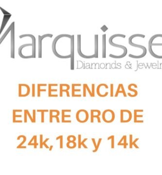 ¿Cuál es la diferencia entre oro de 14K y 18K en joyas?