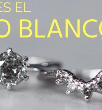 ¿Es mejor comprar joyas de oro blanco o amarillo?