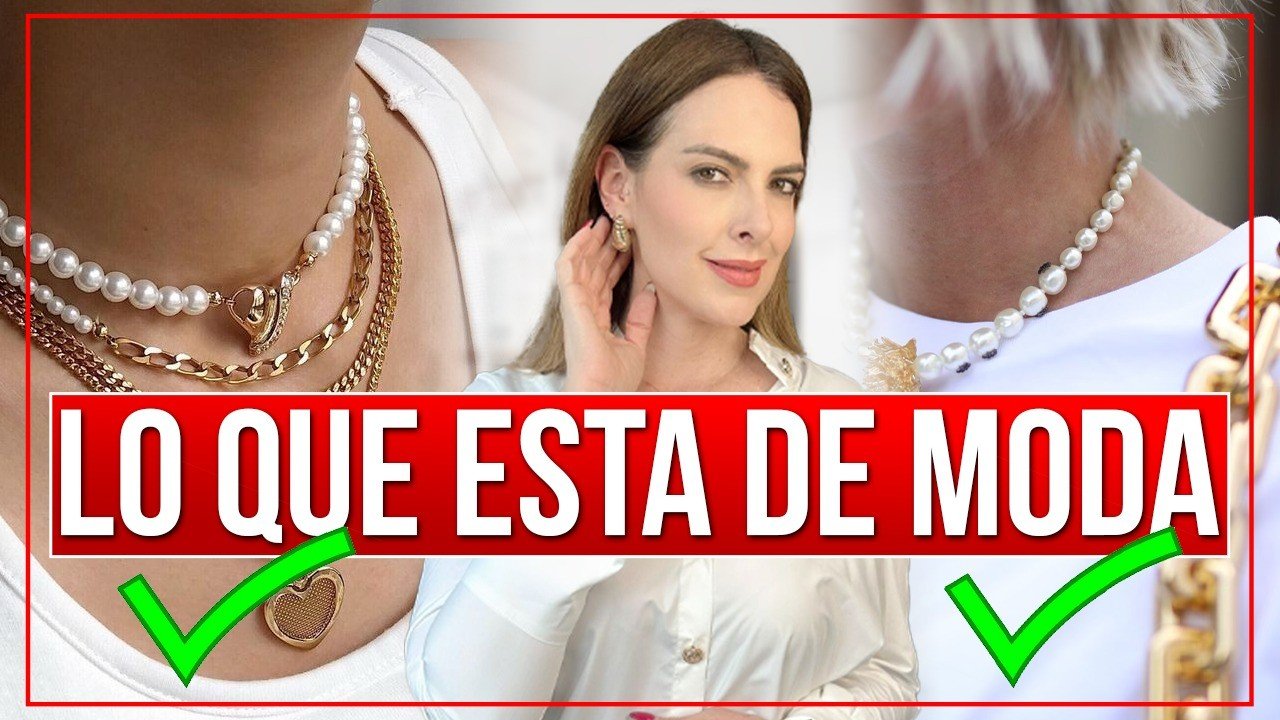 ¿Qué tipo de joyas de oro para mujer están de moda?