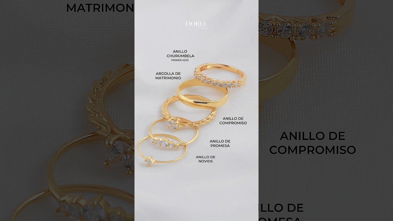 Diferencias entre tipos de anillos de oro para mujer que realcen tu look diario
