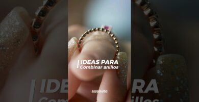 Consejos para combinar anillos de oro para mujer para destacar tu personalidad