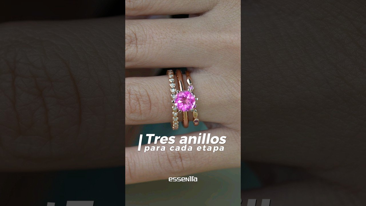 Consejos para combinar anillos de oro para mujer para cada etapa de la vida